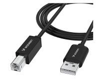 Wozinsky Kabel USB-B USB-A 480Mb/s 1m czarny WKDDY4S - 1487914 - zdjęcie 3